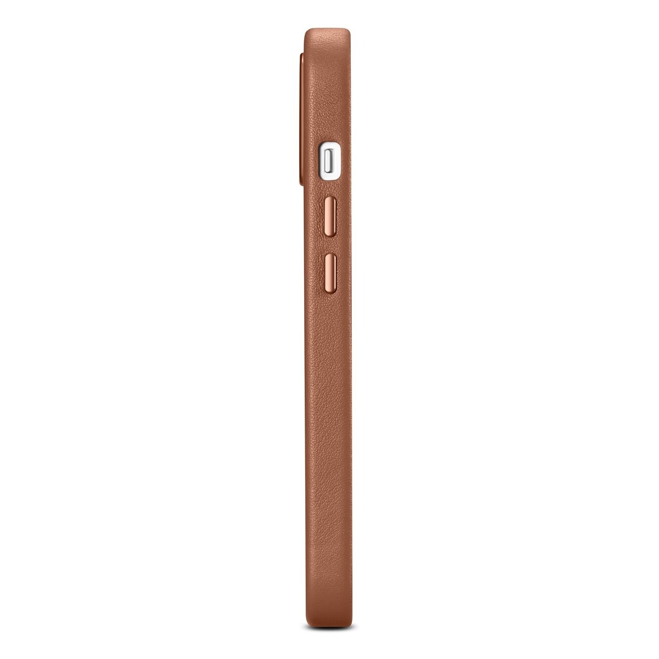 iCarer Kotelo Nahka Kotelo Cover for iPhone 14 Plus Brown (MagSafe yhteensopiva)