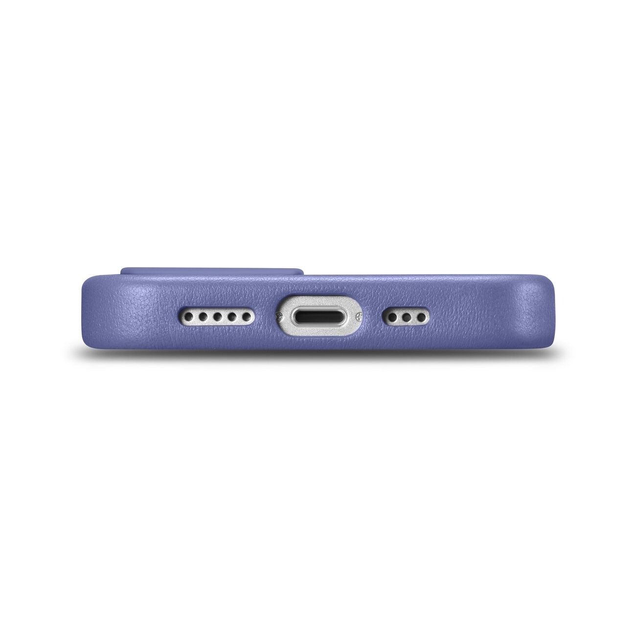 iCarer Nahkakotelo Aidon nahan suojus iPhone 14 Plus Light Purple (MagSafe-yhteensopiva)