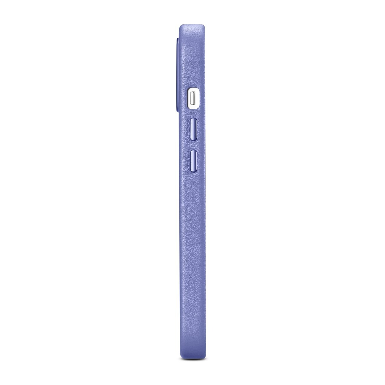 iCarer Nahkakotelo Aidon nahan suojus iPhone 14 Plus Light Purple (MagSafe-yhteensopiva)