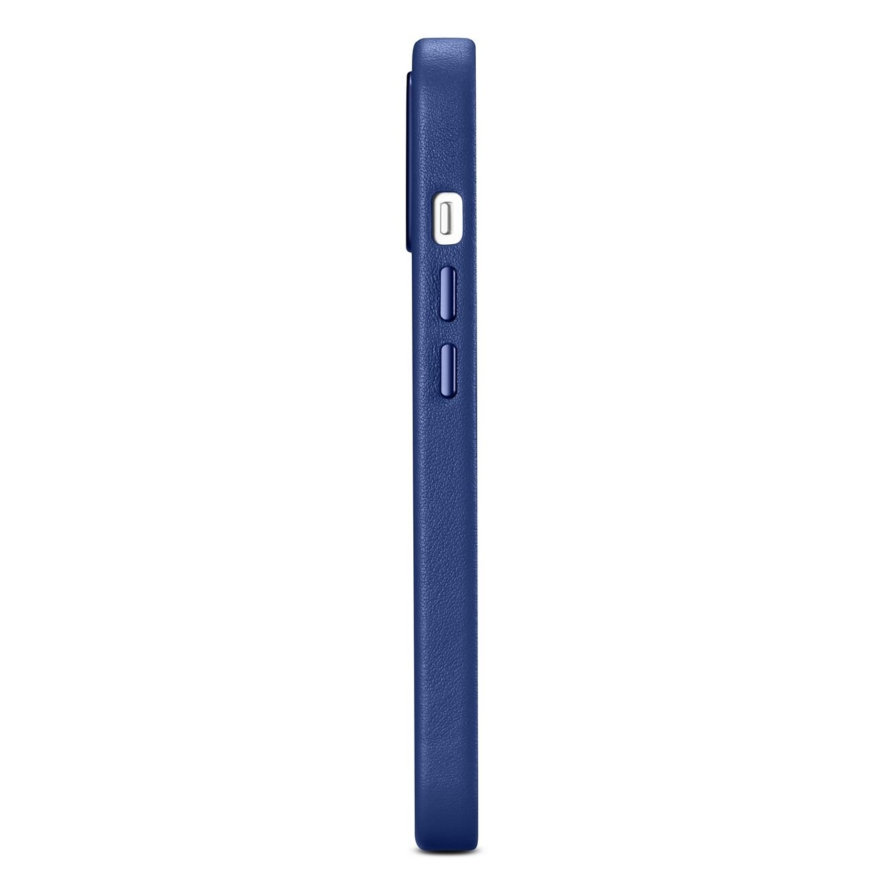 iCarer Kotelo Nahkakotelo iPhone 14 Plus aitoa nahkaa sininen (yhteensopiva MagSafe)