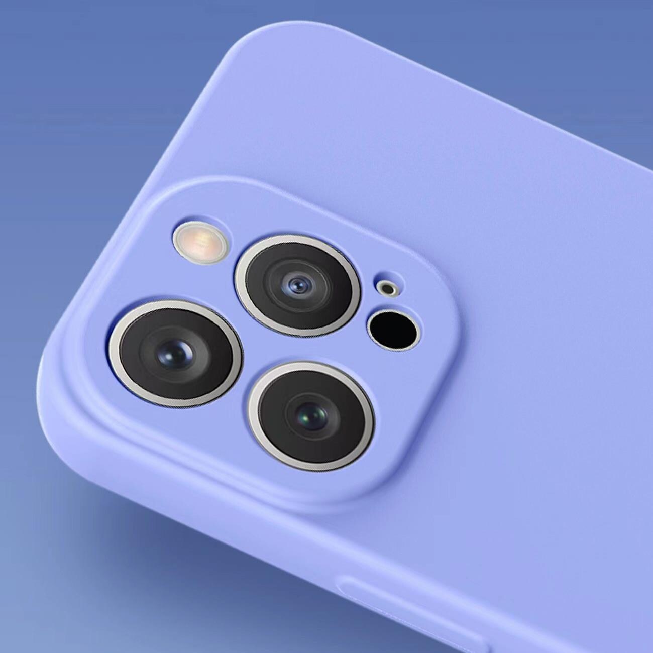 Silikonikotelo iPhone 14 Plus silikonikotelo fuksianpunainen