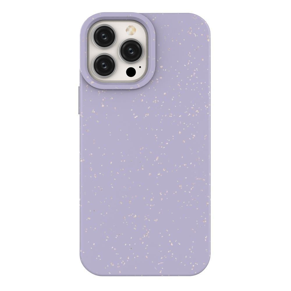 Eco Case tapauksessa iPhone 14 Plus silikoni hajoava kansi violetti