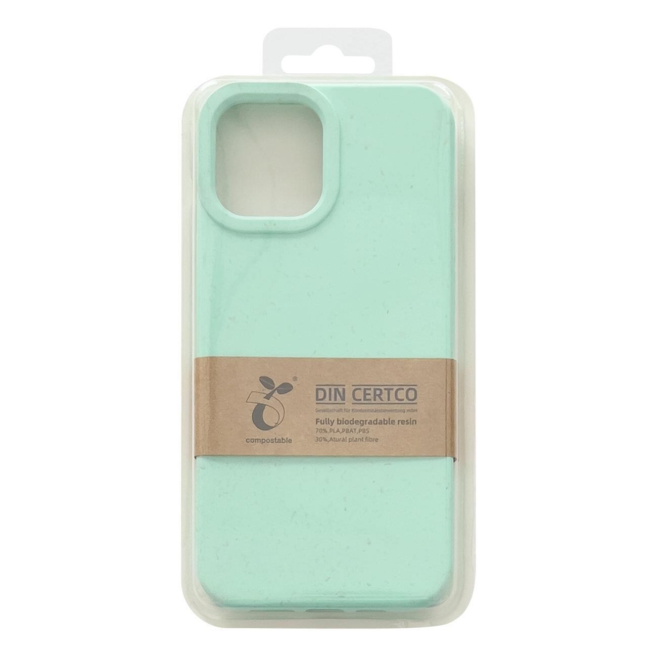 Eco Case tapauksessa iPhone 14 Plus silikoni hajoava kansi mintunvihreä