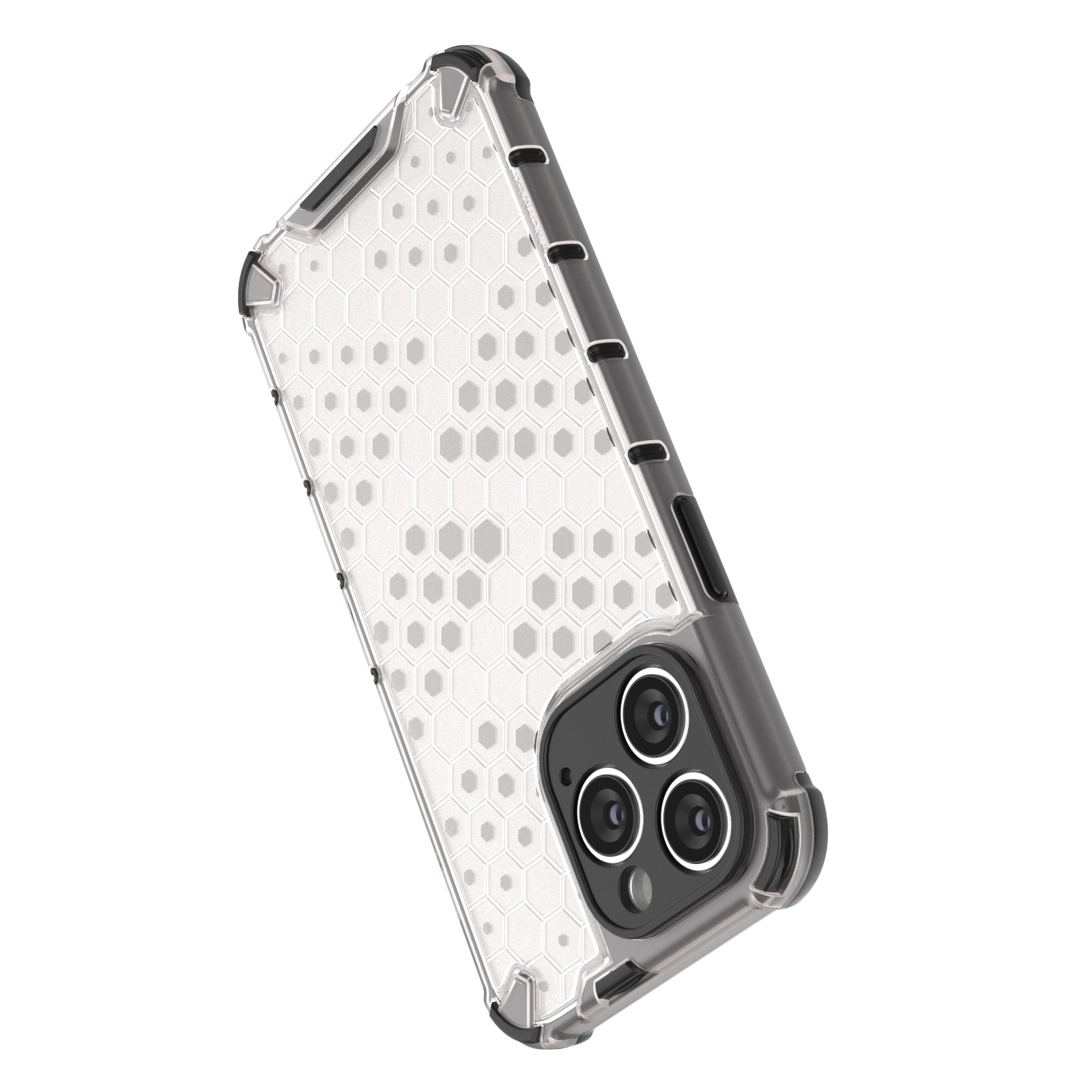 Honeycomb tapauksessa iPhone 14 Pro panssaroitu hybridi kansi sininen