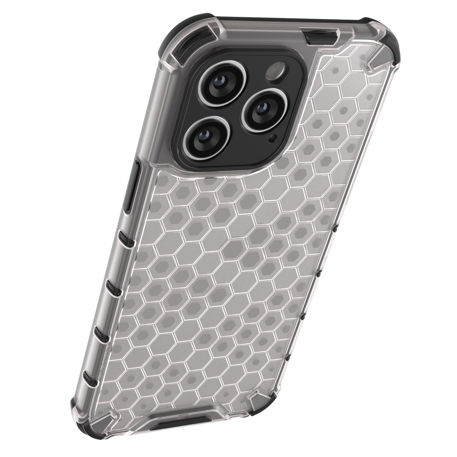 Honeycomb tapauksessa iPhone 14 Pro panssaroitu hybridi kansi sininen