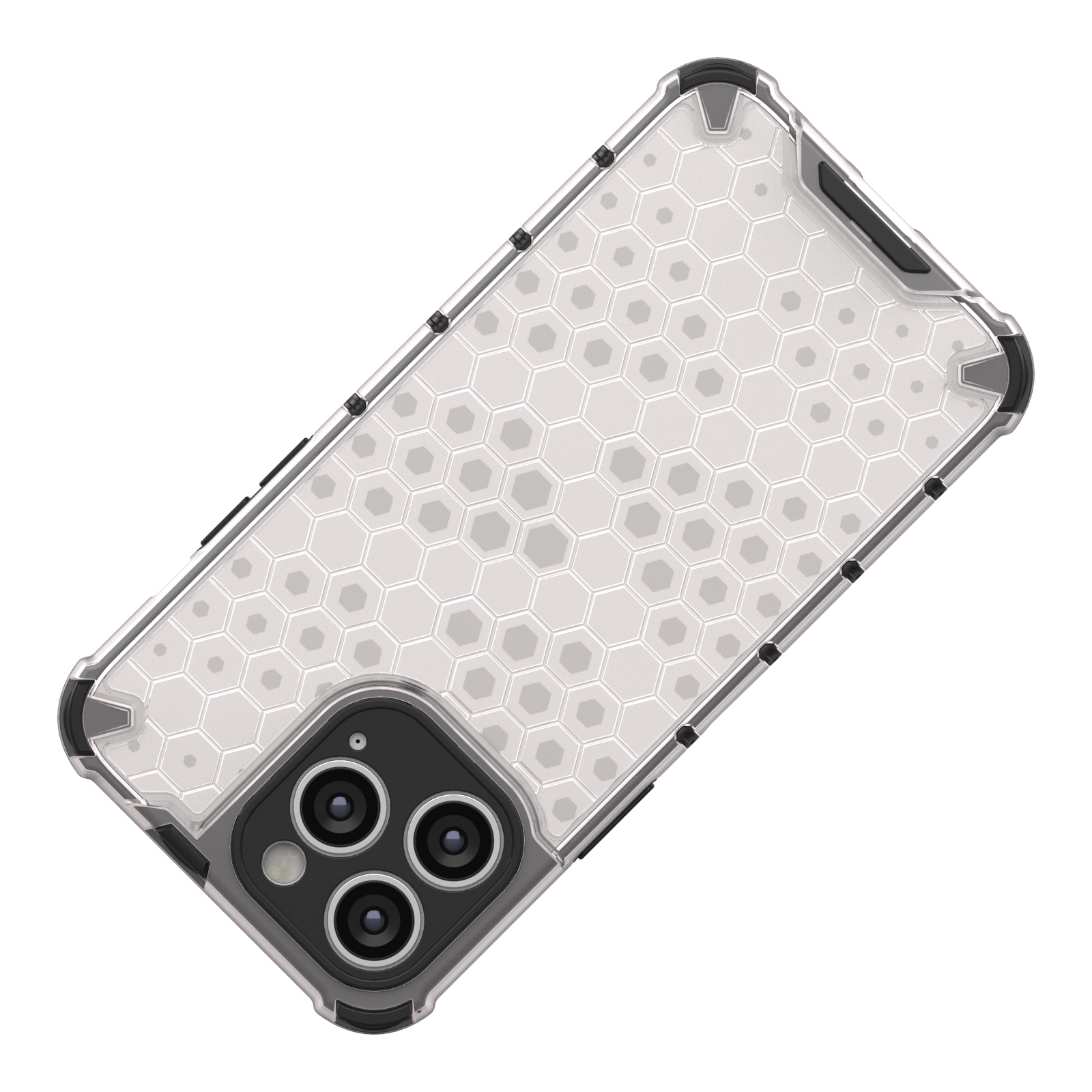 Honeycomb tapauksessa iPhone 14 Pro panssaroitu hybridi kansi sininen
