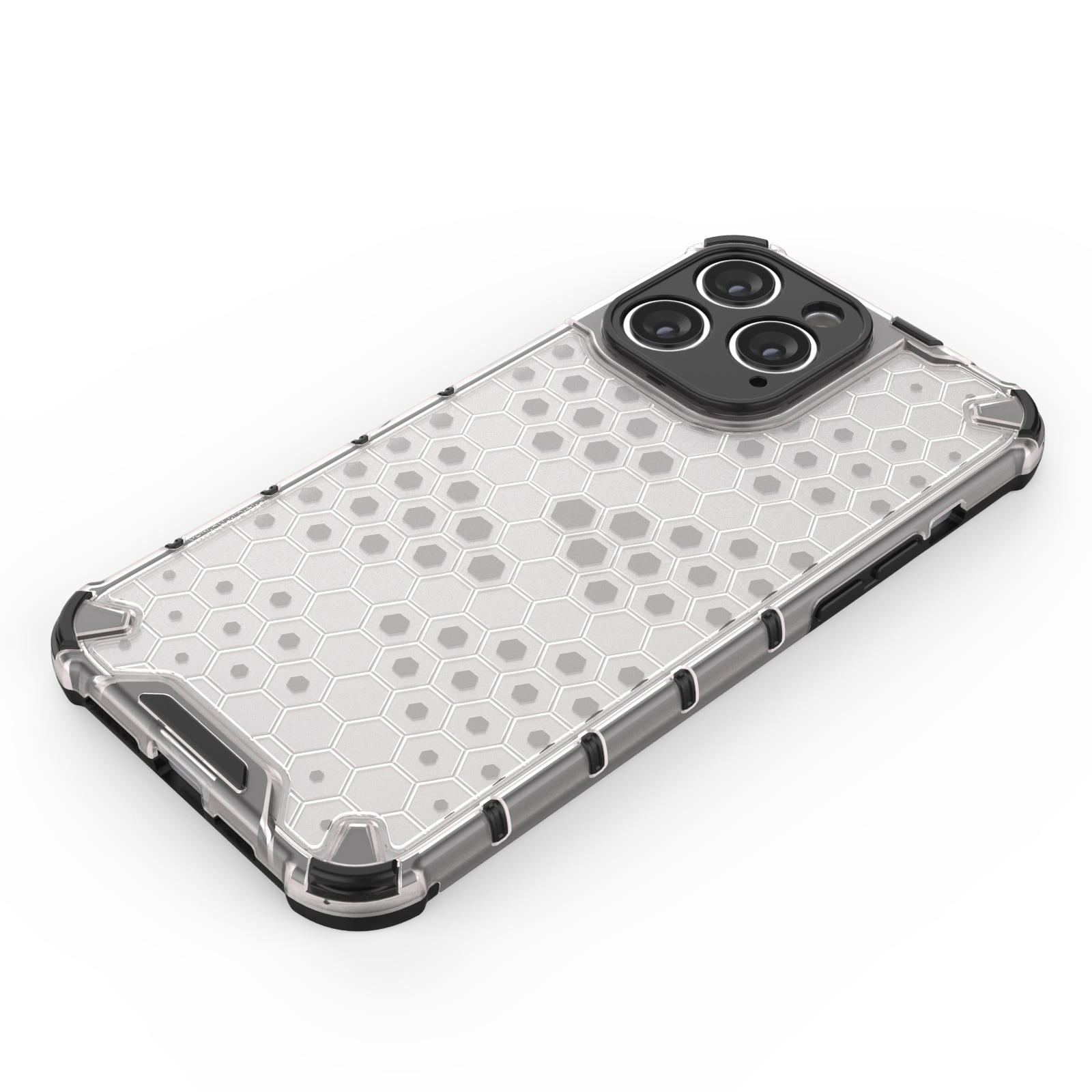 Honeycomb tapauksessa iPhone 14 Pro Max panssaroitu hybridi kansi sininen