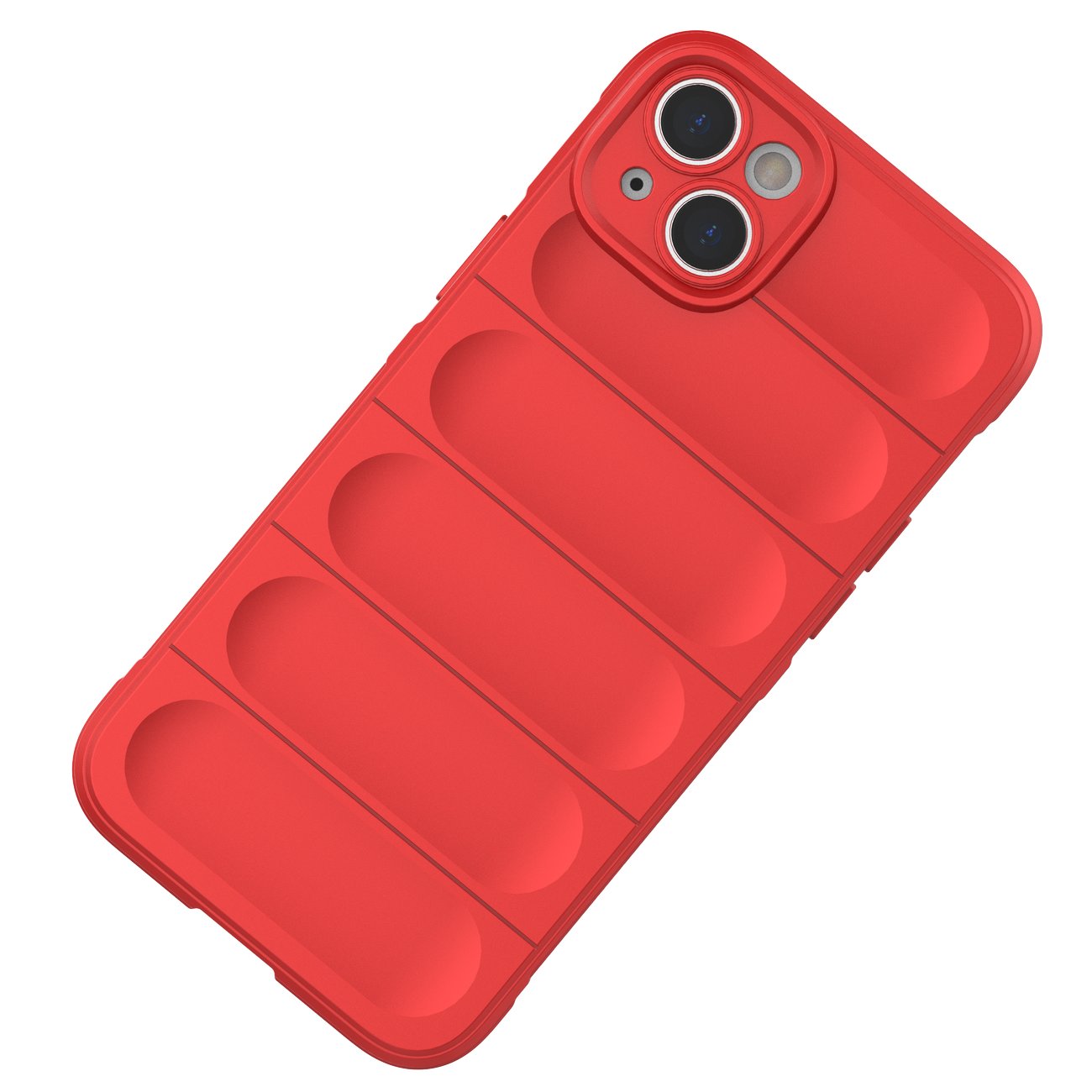 Magic Shield Case tapauksessa iPhone 14 Plus joustava panssaroitu kansi musta
