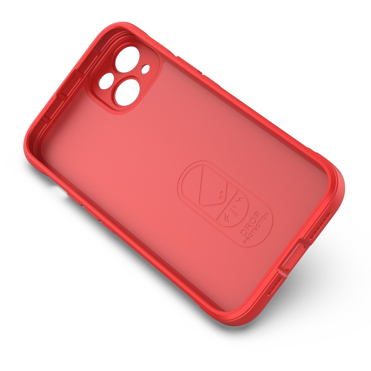 Magic Shield Case tapauksessa iPhone 14 Plus joustava panssaroitu kansi punainen