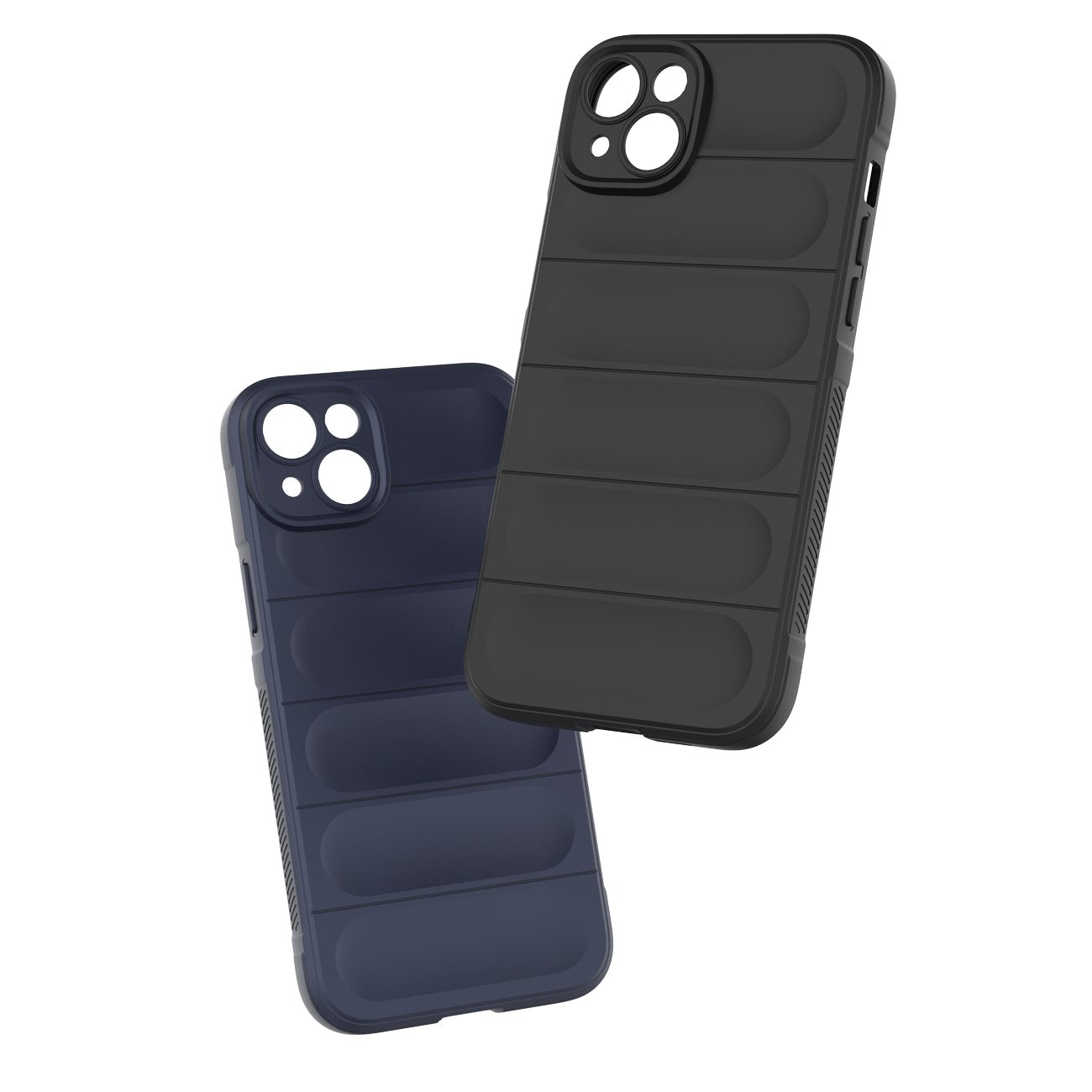 Magic Shield Kotelo tapauksessa iPhone 14 Plus elastinen panssaroitu tapauksessa viininpunainen