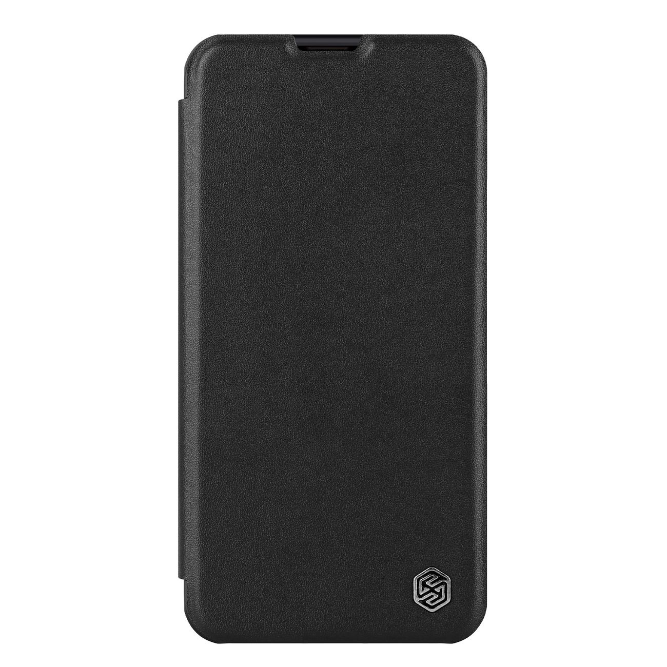 Nillkin Qin Nahka Pro Case iPhone 14 Plus Camera Cover Holster Cover Cover Flip Case Musta