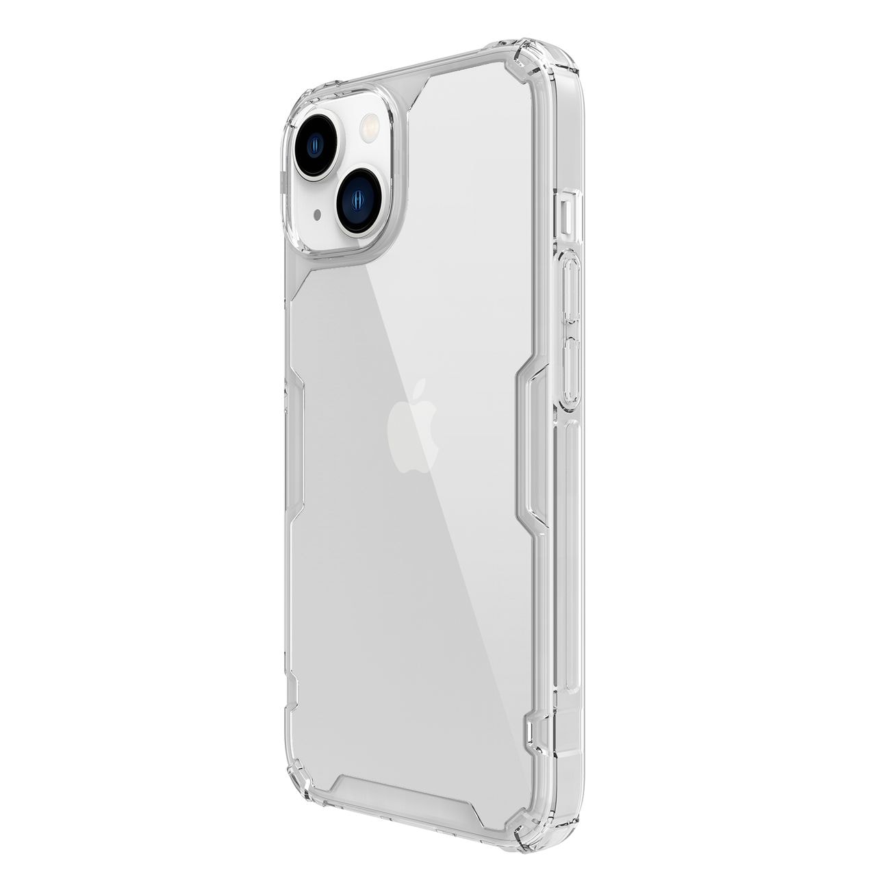 Nillkin Nature Pro iPhone 14 Plus tapauksessa, panssaroitu kansi, läpinäkyvä kansi