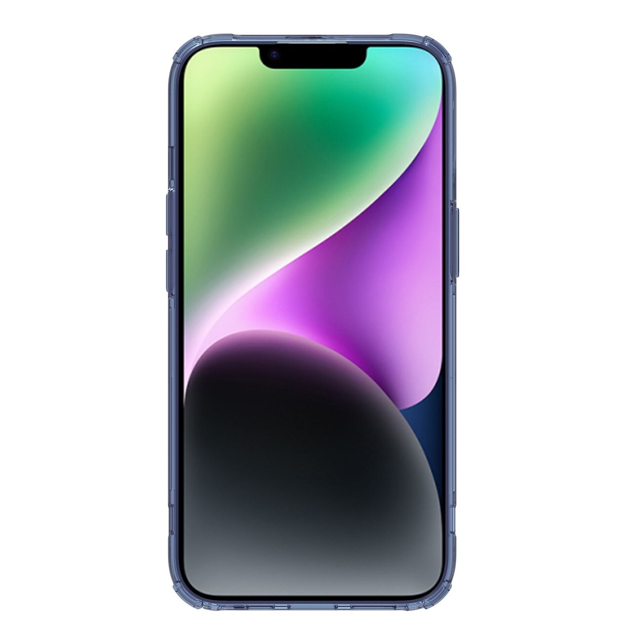 Nillkin Nature Pro iPhone 14 Plus kotelo, panssarisuojattu kansi, sininen kansi