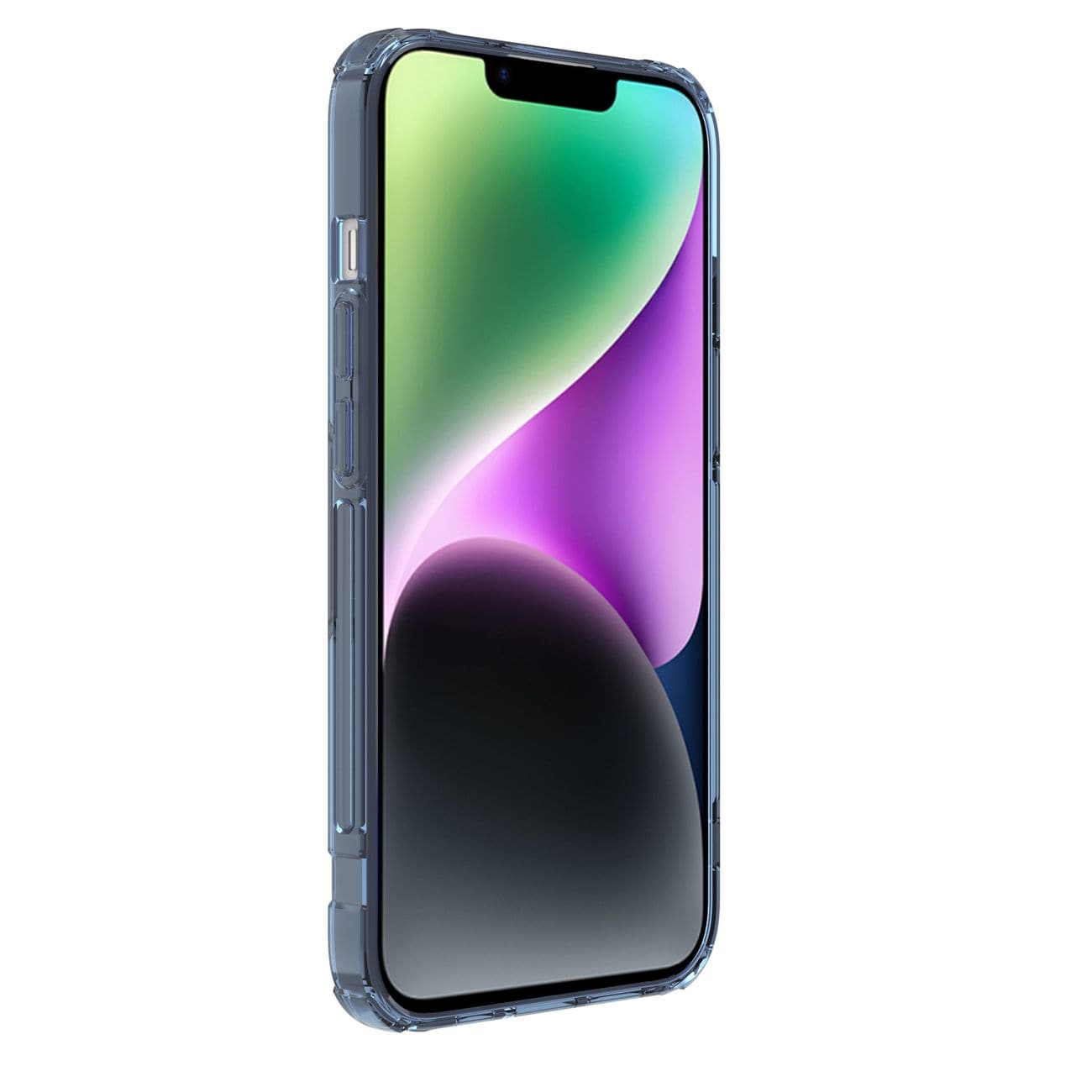Nillkin Nature Pro iPhone 14 Plus kotelo, panssarisuojattu kansi, sininen kansi
