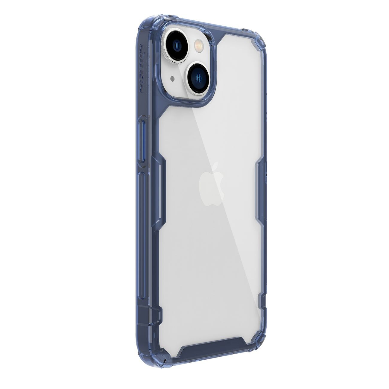 Nillkin Nature Pro iPhone 14 Plus kotelo, panssarisuojattu kansi, sininen kansi