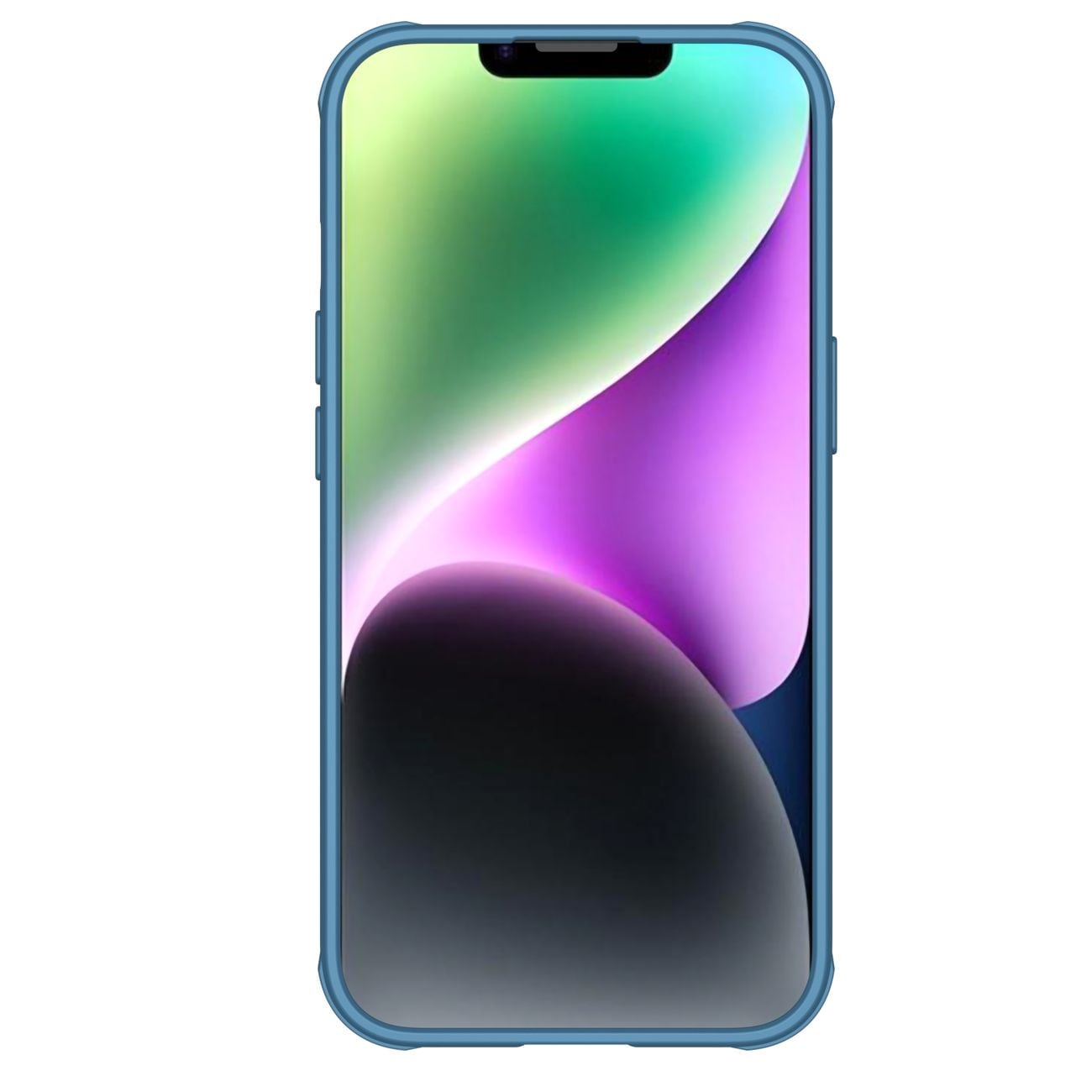 Nillkin CamShield Pro Case iPhone 14 Plus panssaroitu kansi kameran suojus sininen