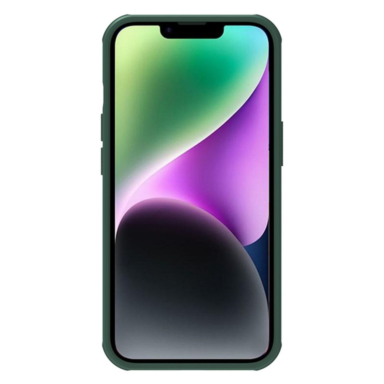Nillkin Super Frosted Shield Pro tapauksessa iPhone 14 Plus takakansi vihreä