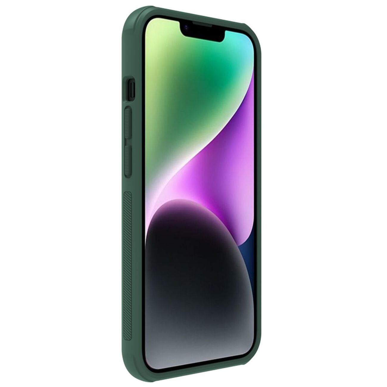 Nillkin Super Frosted Shield Pro tapauksessa iPhone 14 Plus takakansi vihreä
