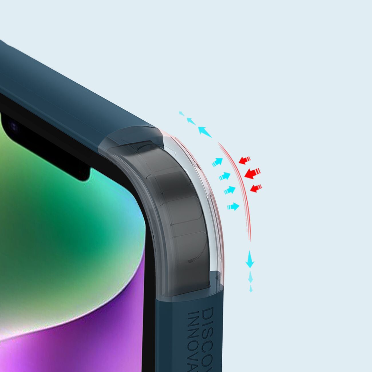 Nillkin Super Frosted Shield Pro tapauksessa iPhone 14 Plus takakansi vihreä