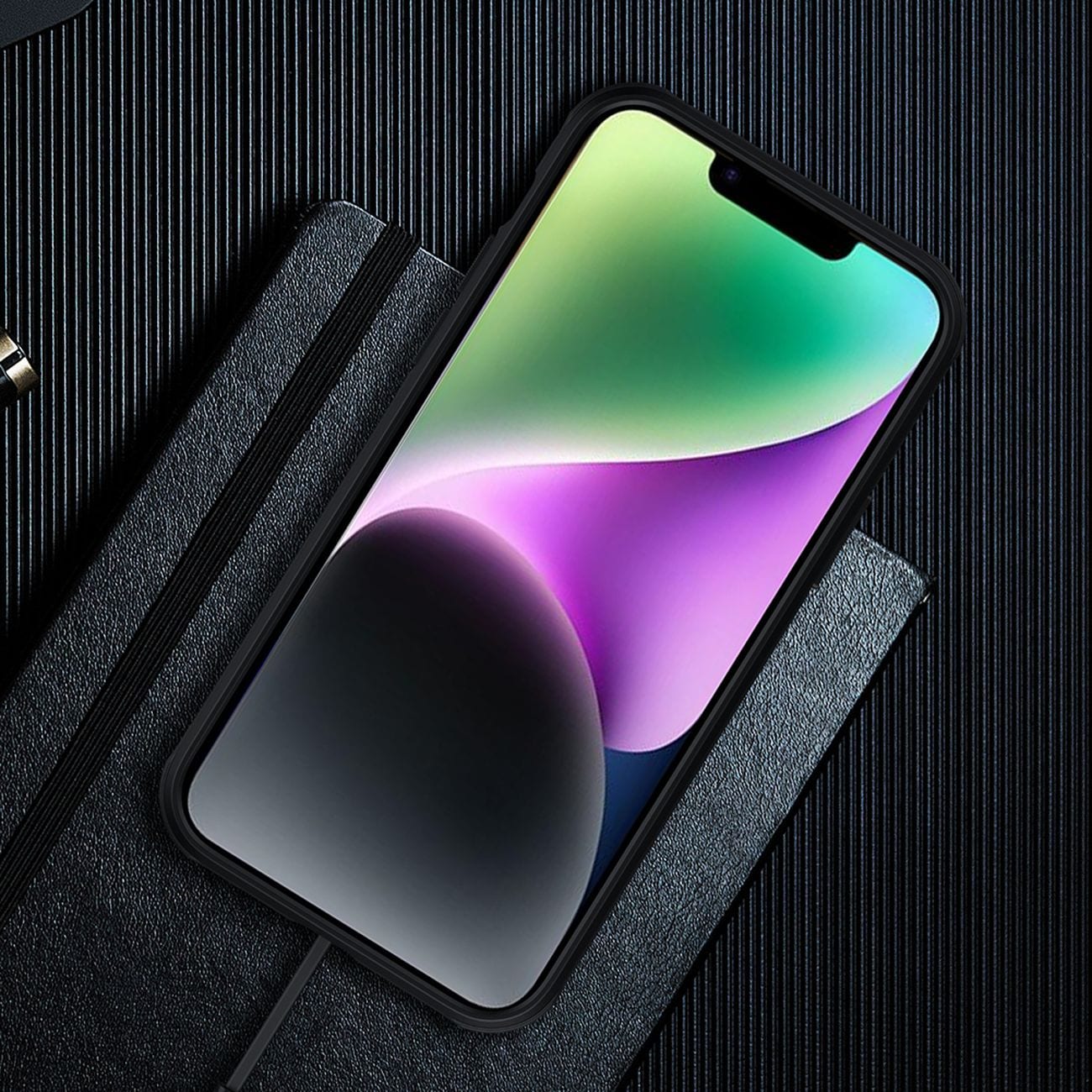 Nillkin Super Frosted Shield Pro Magneettinen kotelo iPhone 14 Plus MagSafe magneettinen musta
