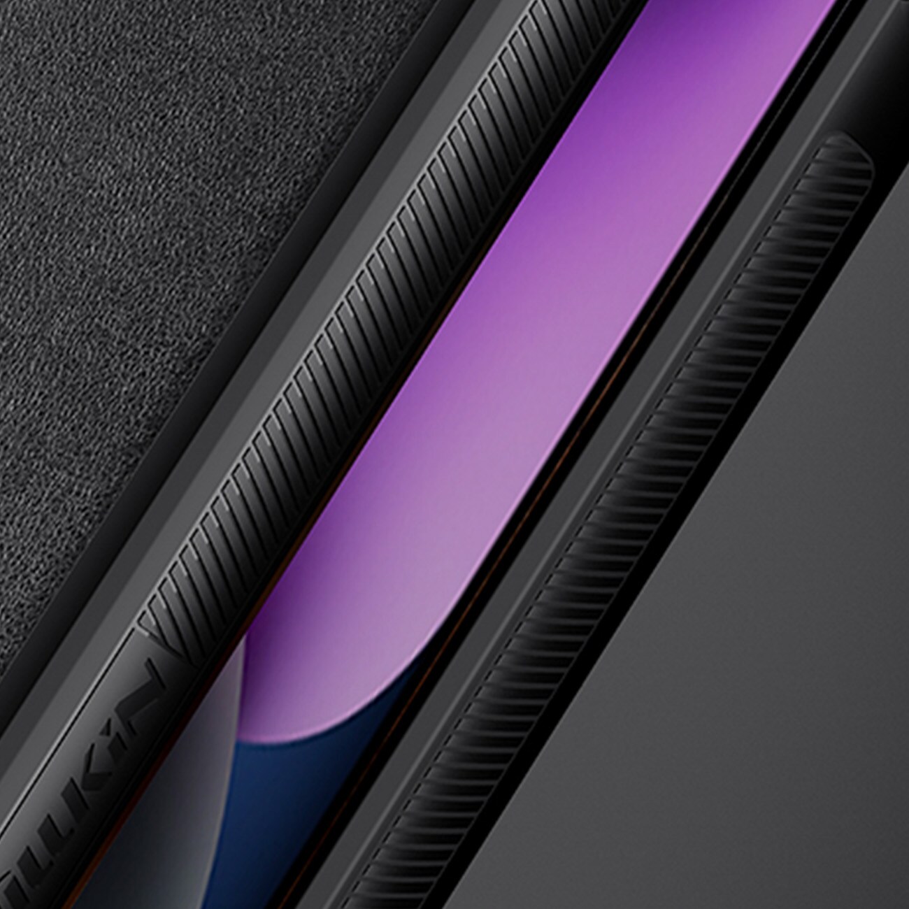 Nillkin CamShield Nahka S Case iPhone 14 Plus kotelo kameran suojus sininen
