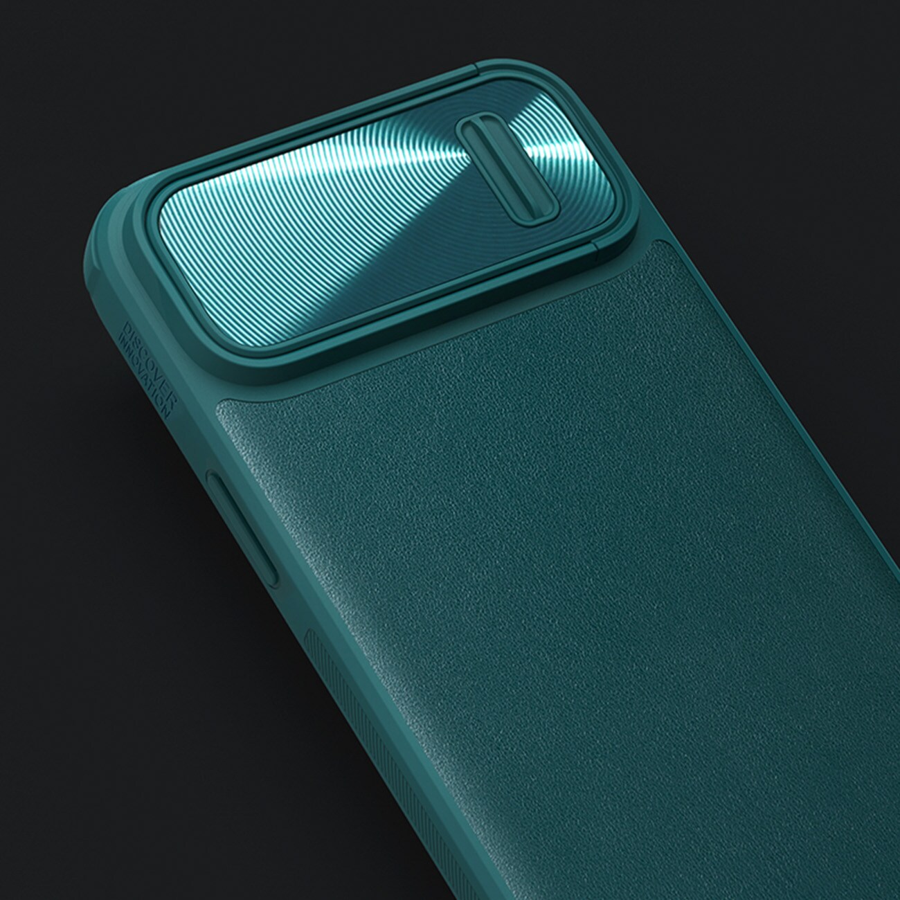 Nillkin CamShield Nahka S Case iPhone 14 Plus kotelo kameran suojus sininen