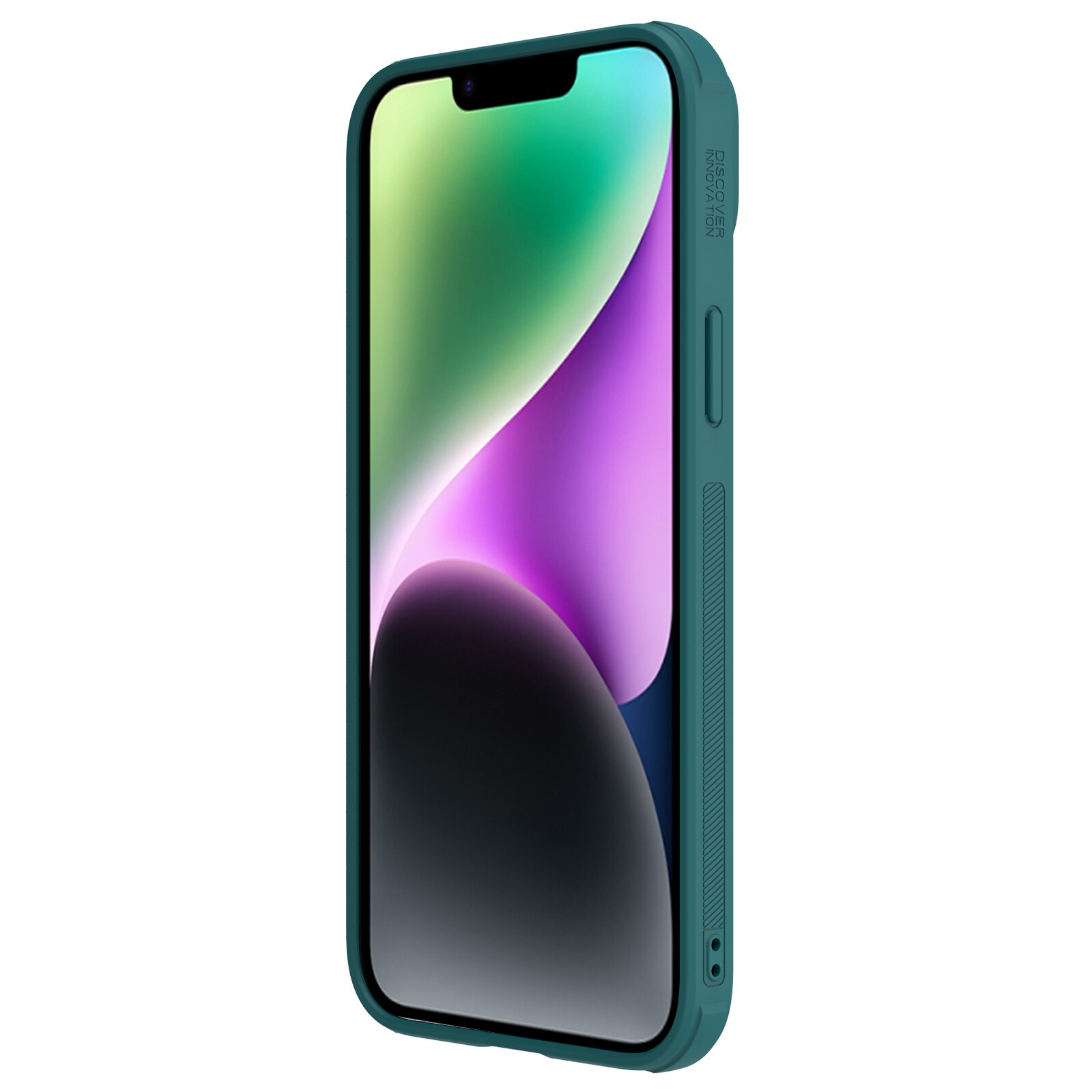 Nillkin CamShield Nahka S Case iPhone 14 Plus kotelo kansi kameran kansi vihreä