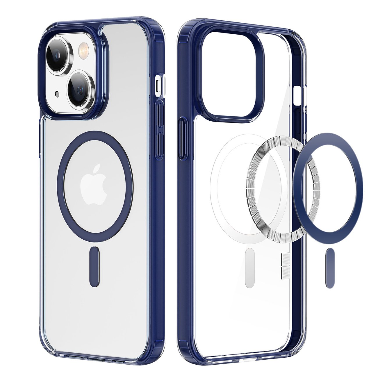 Dux Ducis Clin2 tapauksessa iPhone 14 Plus magneettinen MagSafe kansi sininen