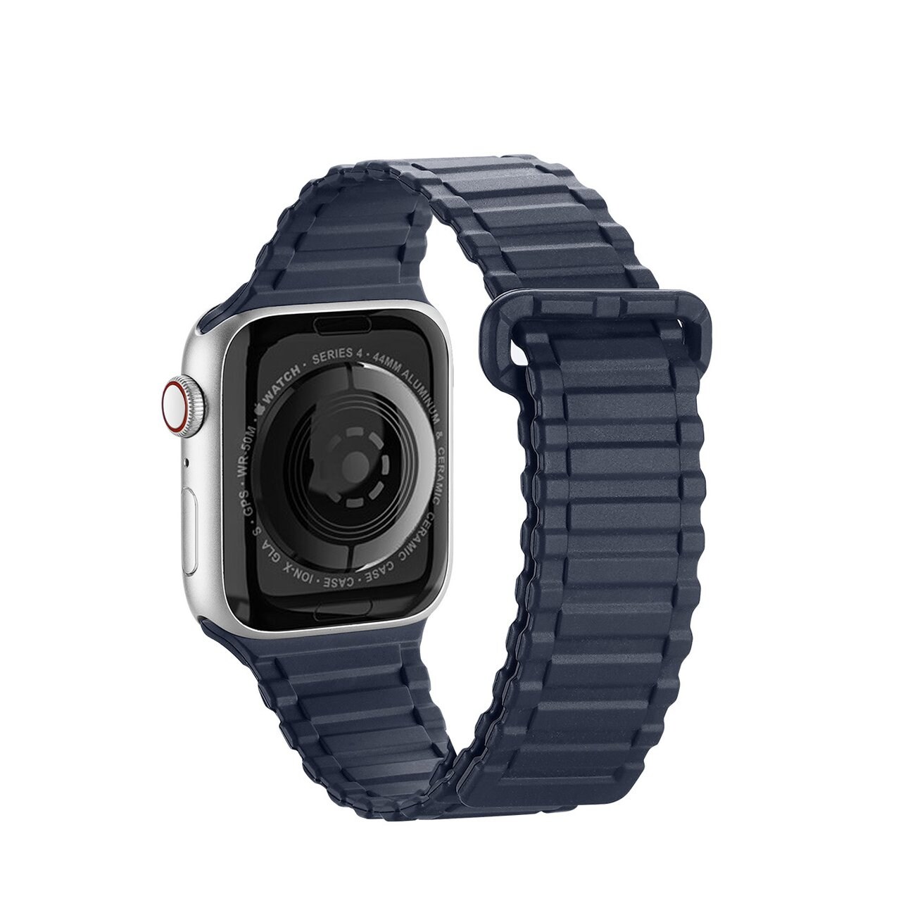 Dux Ducis Armor Apple Watch SE hihna, 1-9 (41, 40, 38 mm) silikoni magneettinauha, sininen