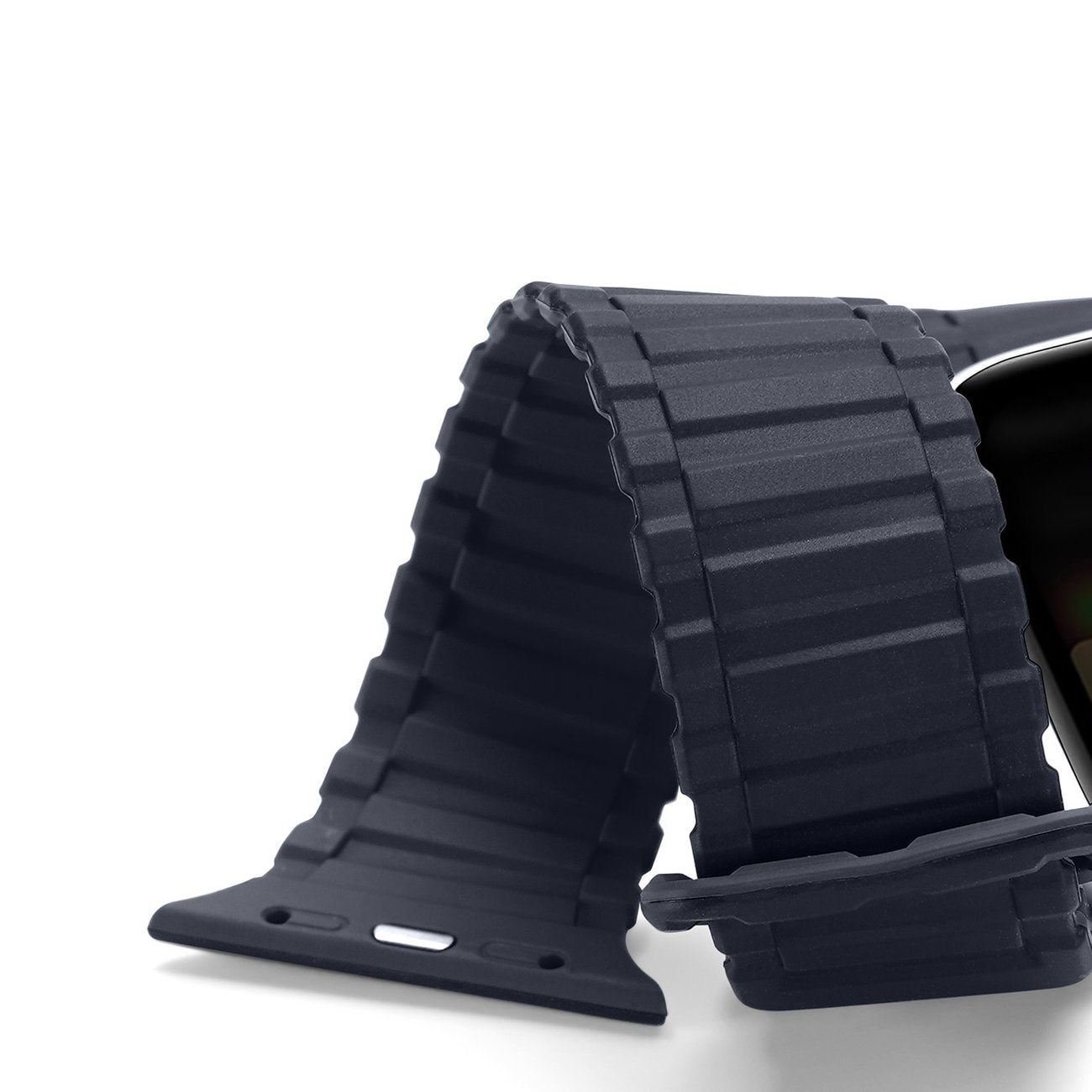 Dux Ducis Armor Apple Watch SE hihna, 1-9 (41, 40, 38 mm) silikoni magneettinauha, sininen