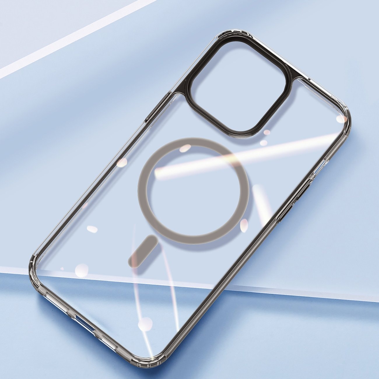 Dux Ducis Clin2 tapauksessa iPhone 14 Plus magneettinen kansi MagSafe harmaa
