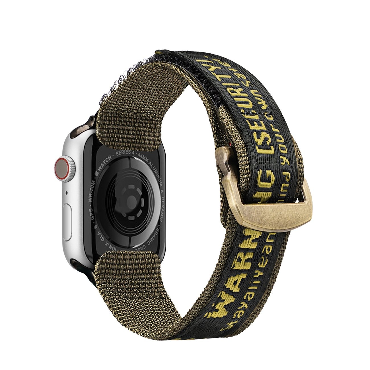 Dux Ducis hihna (ulkoilu) Apple Watch Ultra, SE, 9-1 (49-38 mm) nailon hihna keltainen rannekoru
