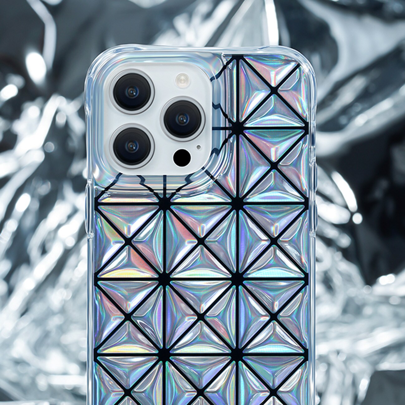 Kingxbar Miya sarjan tapauksessa iPhone 14 Plus takakansi sateenkaaren takakansi takaisin kansi