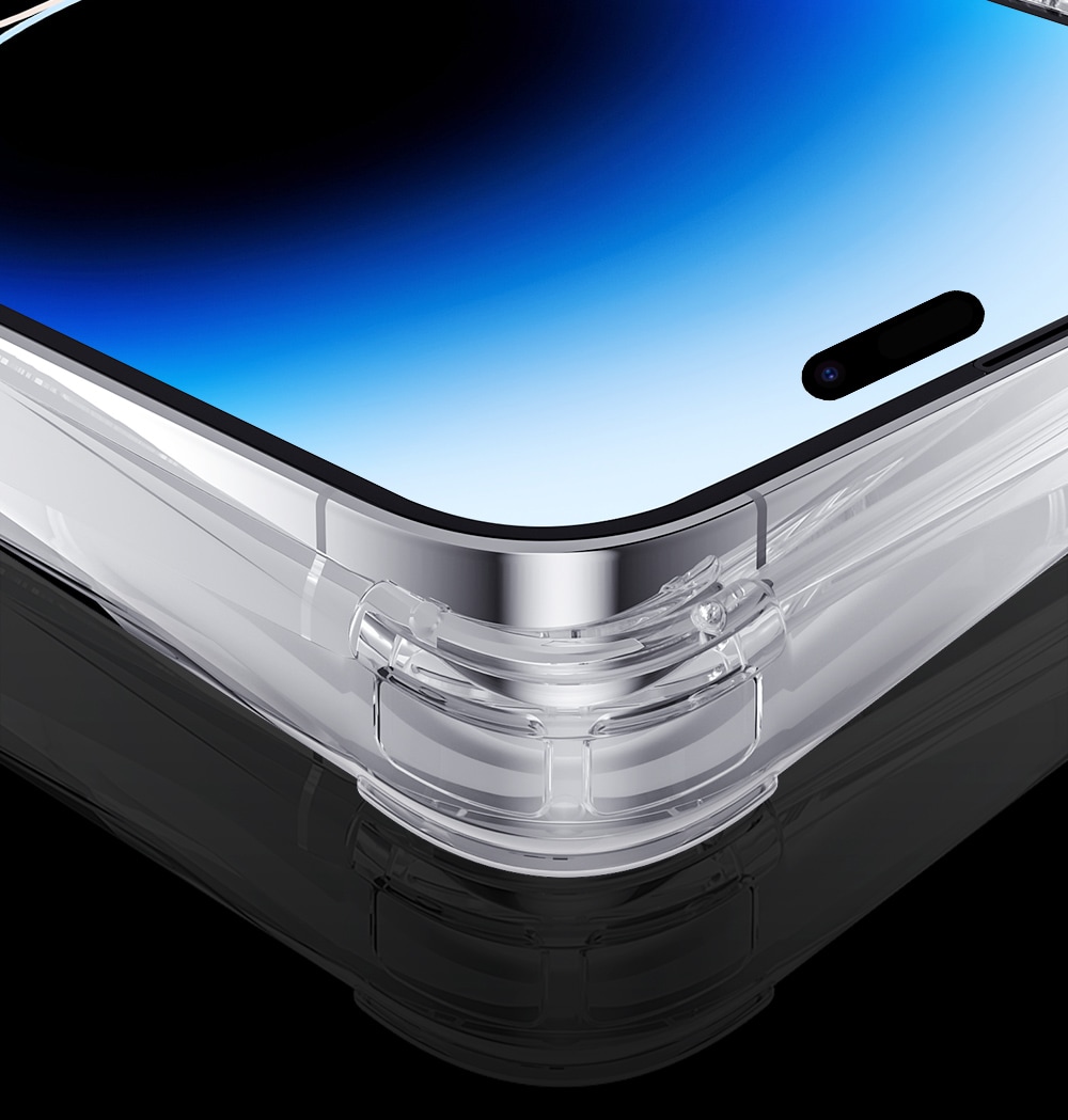 Kingxbar PQY Go Out -sarjan magneettinen kotelo iPhone 14 Plus MagSafe hopealle