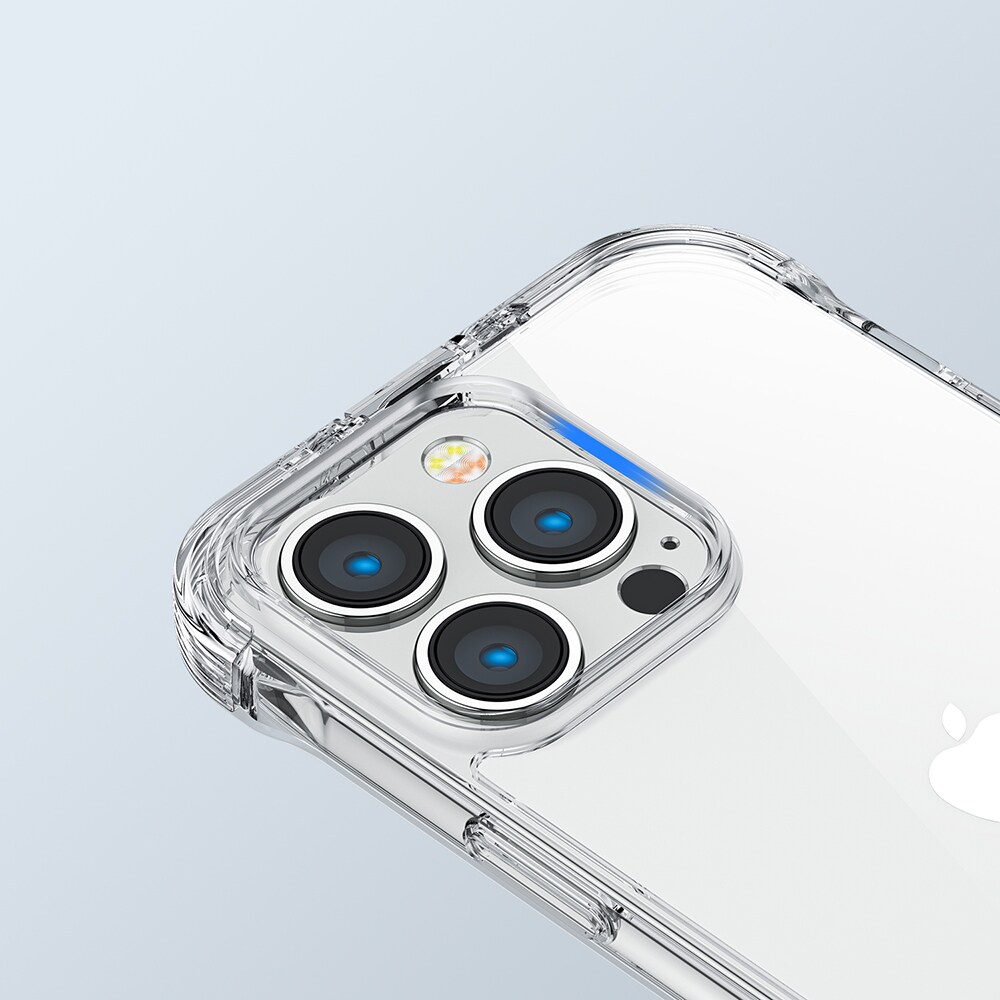 Joyroom Defender kotelo suojus iPhone 14 Pro Max panssaroitu koukku kirkas (JR-14H4)