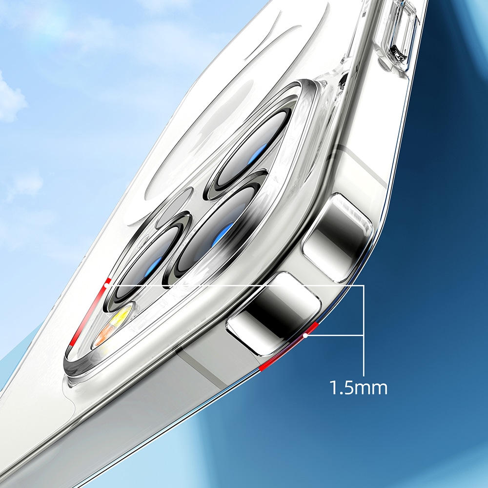 Joyroom 14D Magneettinen kotelo iPhone 14 Plus MagSafe läpinäkyvä (JR-14D7)