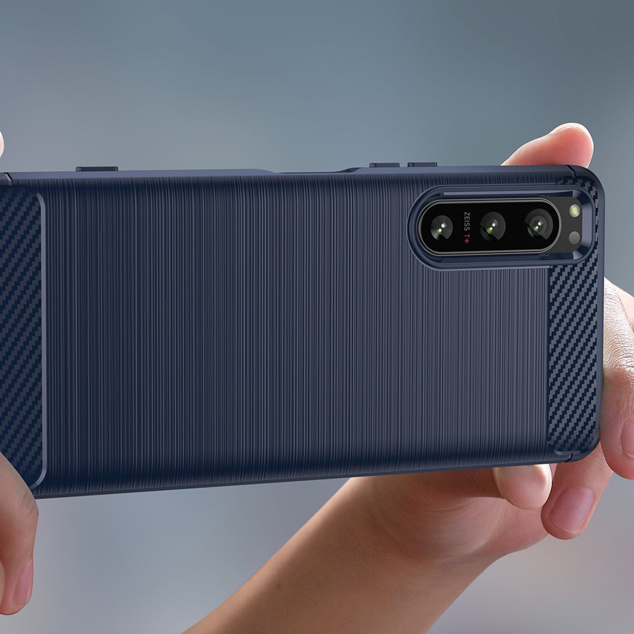 Thunder Case tapauksessa Realme C35 silikoni panssari tapauksessa musta