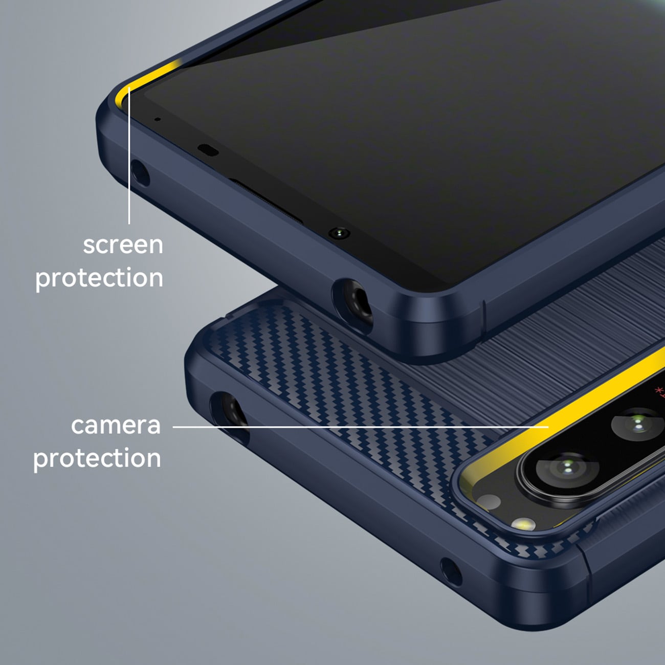 Thunder Case tapauksessa Realme C35 silikoni panssari tapauksessa musta