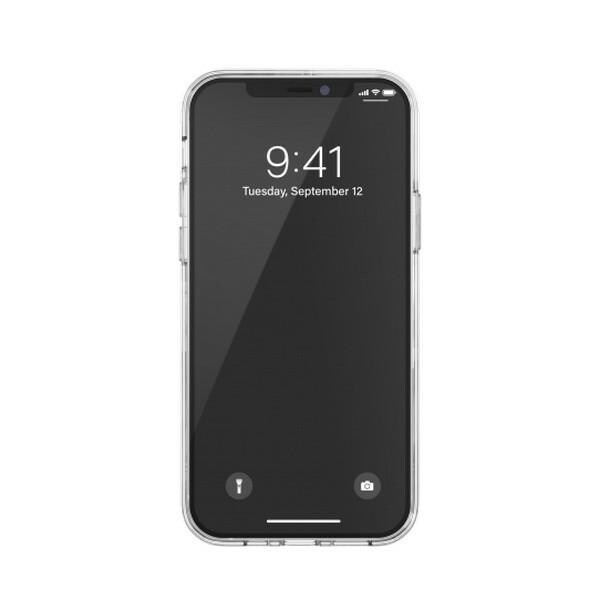 Adidas OR SnapCase Camo iPhone 12/12 Pro läpinäkyvä/valkoinen 43705