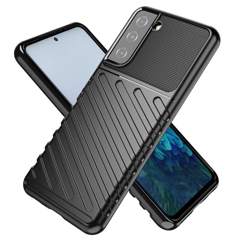 Thunder Kotelo Samsung Galaxy A14 5G silikoni panssari tapauksessa sininen