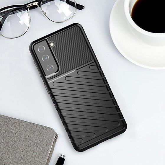 Thunder Kotelo Samsung Galaxy A14 5G silikoni panssari tapauksessa sininen