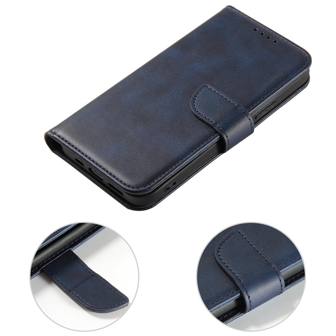 Magnet Kotelo tapauksessa Samsung Galaxy S23+ flip kansi lompakko jalusta sininen