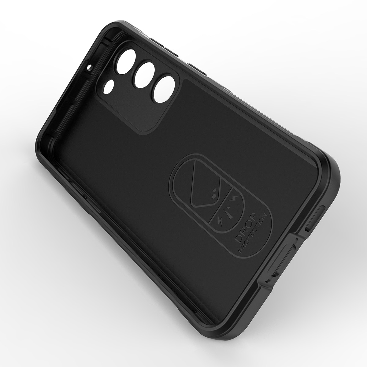 Magic Shield Kotelo Samsung Galaxy S23+ joustava panssaroitu suojus musta