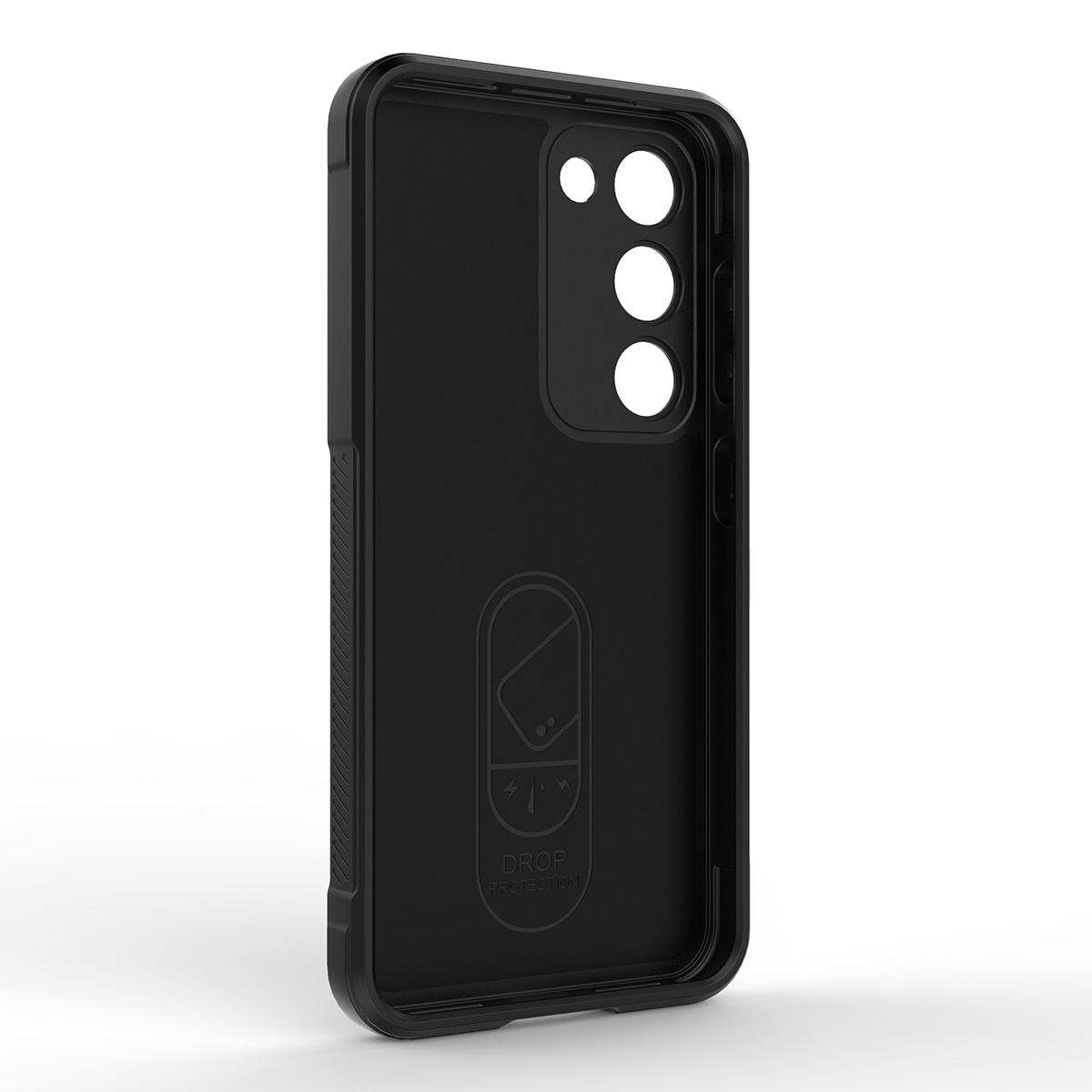 Magic Shield Kotelo Samsung Galaxy S23+ joustava panssaroitu suojus musta