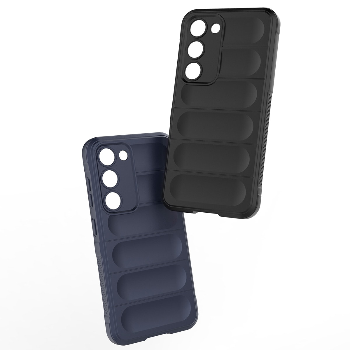 Magic Shield Kotelo Samsung Galaxy S23+ joustava panssaroitu suojus sininen
