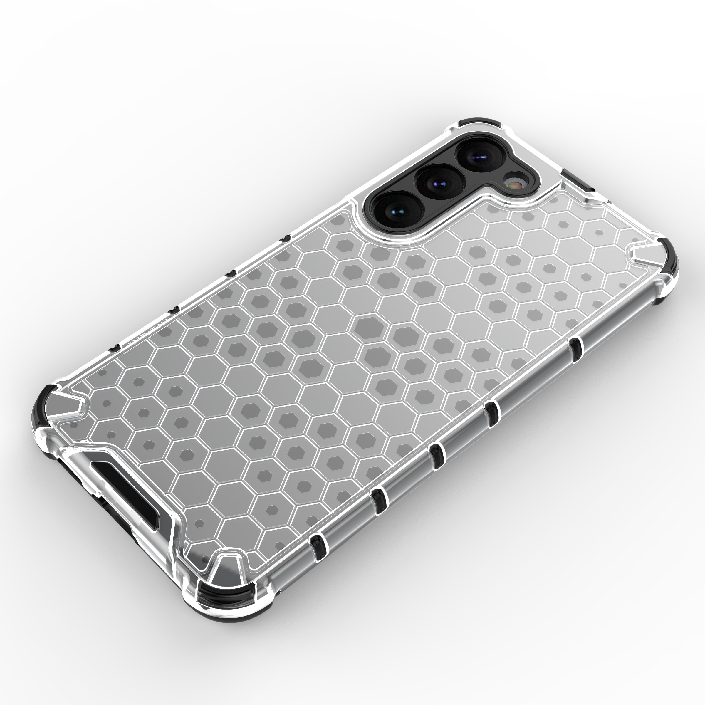 Honeycomb tapauksessa Samsung Galaxy S23+ panssaroitu hybridi kansi sininen