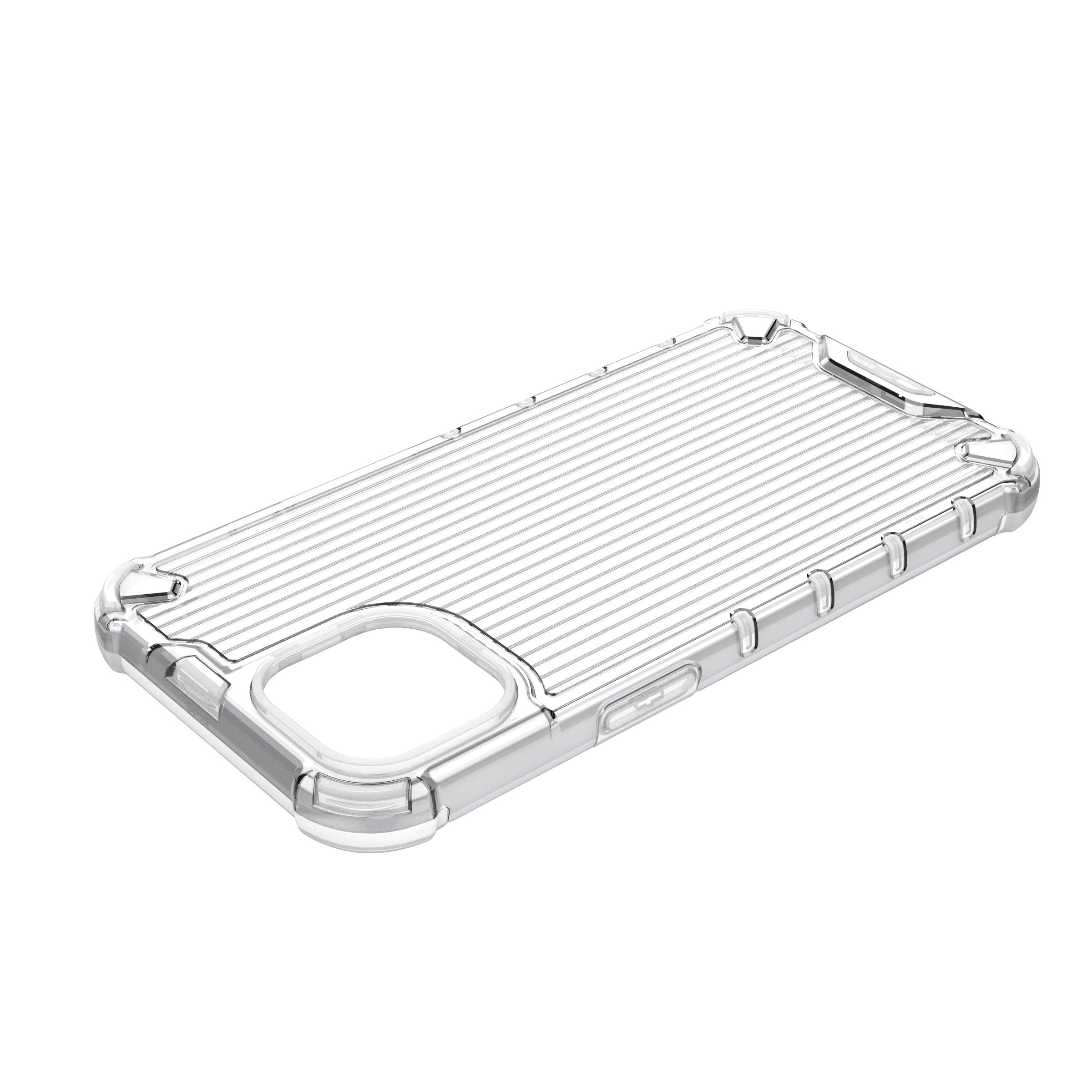 Ombre Protect Case varten iPhone 13 vaaleanpunainen ja sininen panssaroitu tapauksessa
