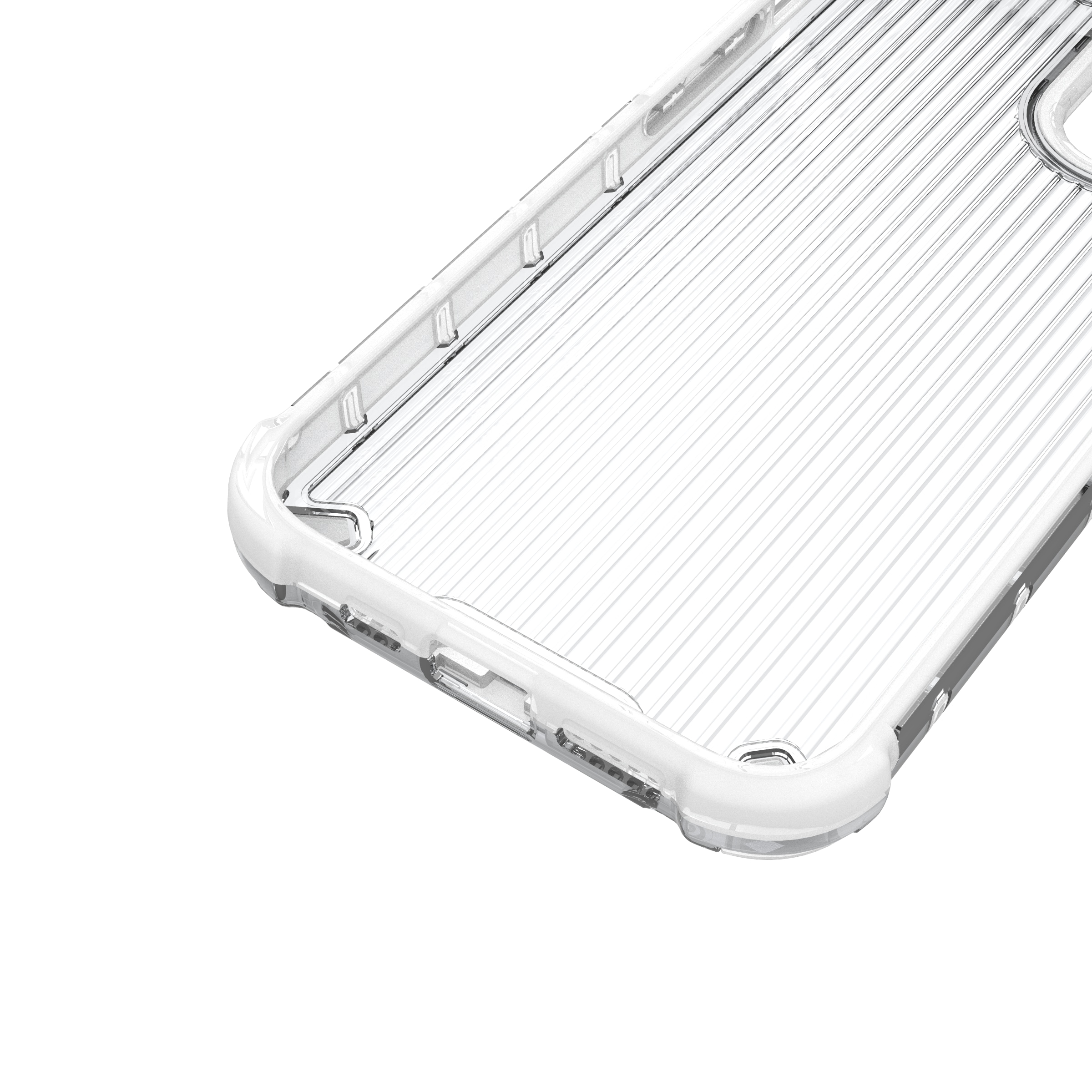 Ombre Protect Case varten iPhone 13 vaaleanpunainen ja sininen panssaroitu tapauksessa