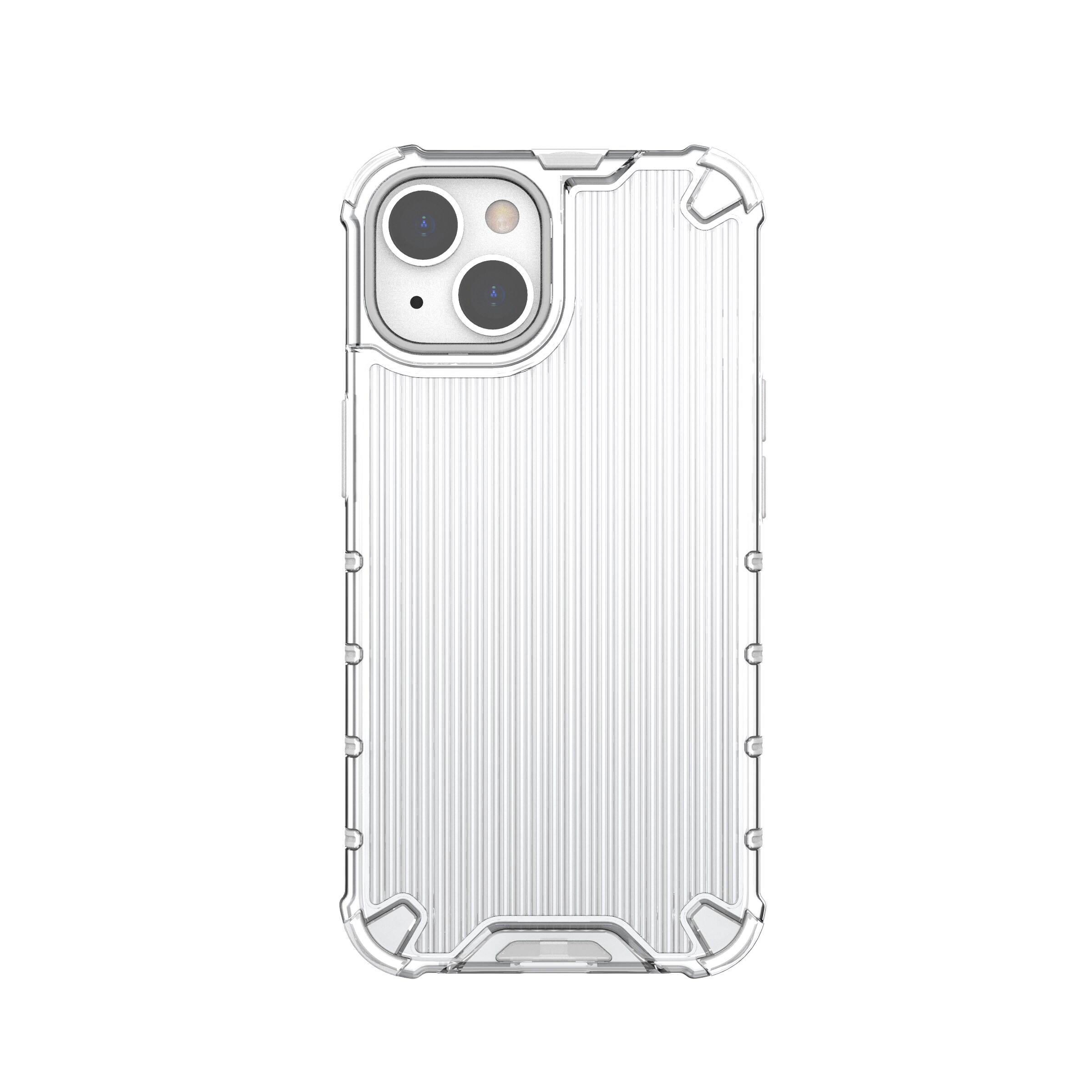 Ombre Protect Case varten iPhone 13 vaaleanpunainen ja sininen panssaroitu tapauksessa