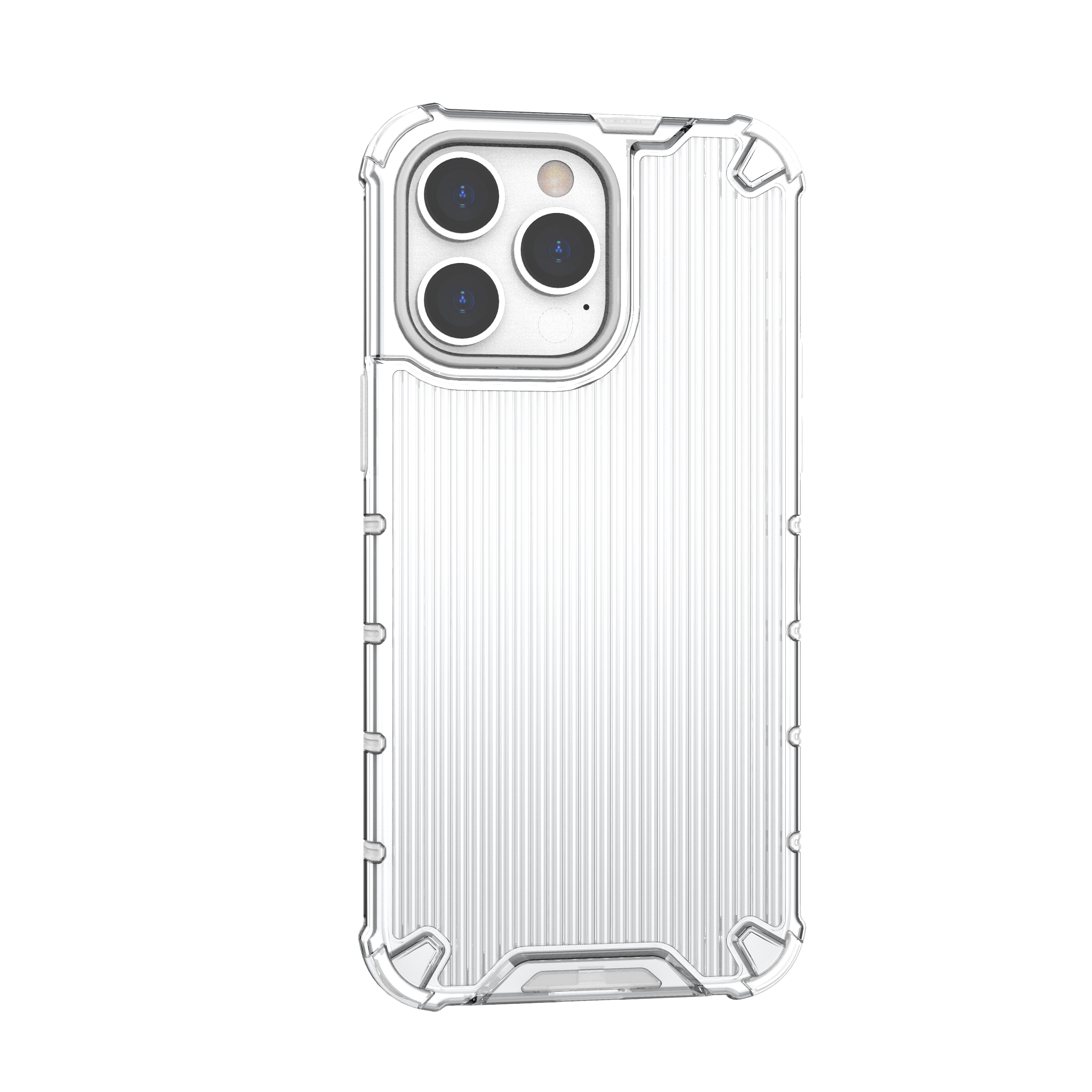 Ombre Protect Case varten iPhone 13 Pro panssaroitu kansi vaaleanpunainen ja sininen